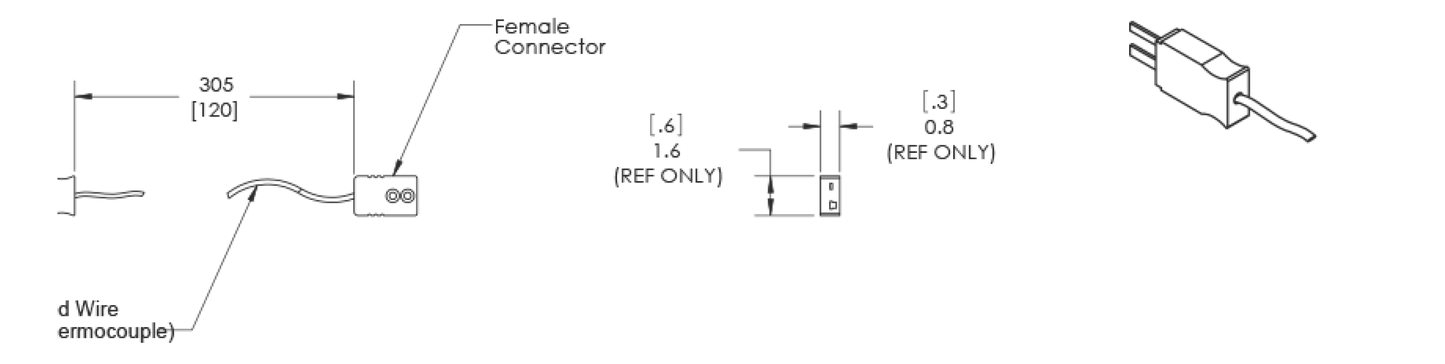 Biorep Thermoprobe Extension (10ft)